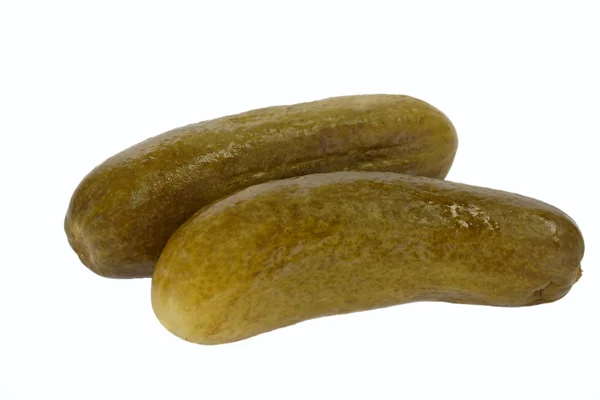 Two Gherkins — Stock Photo, Image
