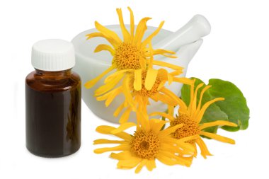 Tincture of arnica clipart