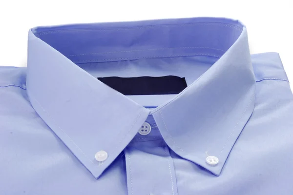 Detail of blue shirt — Stock Photo, Image