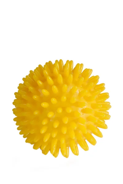 Sarı masaj topu — Stok fotoğraf