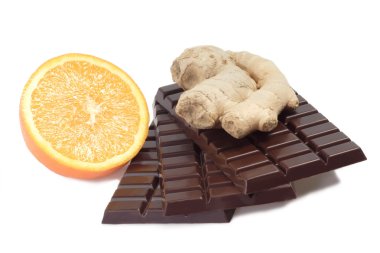 Chocolate with ginger clipart