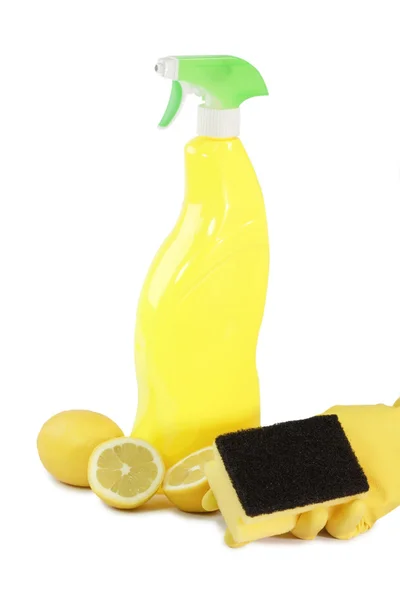 Bottiglia gialla — Foto Stock