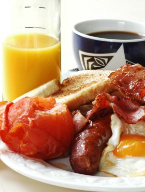 English breakfast clipart