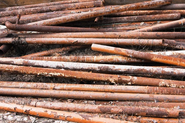 Old rusty pipes — Stock Photo, Image