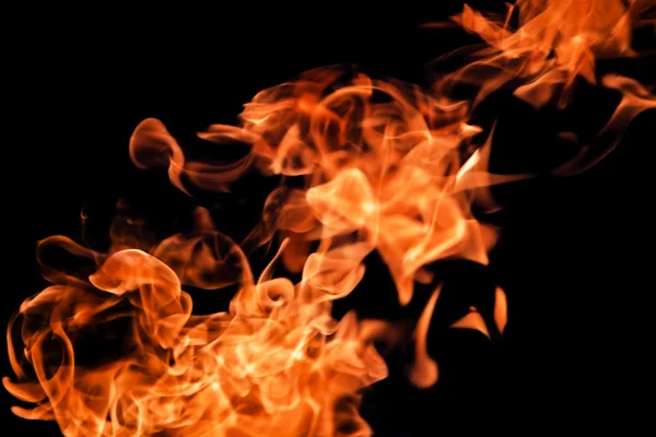 火災炎高を上げる — ストック写真