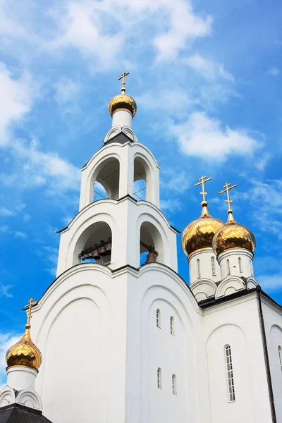 Cúpula da igreja ortodoxa — Fotografia de Stock