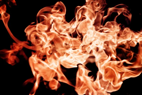 Огненное пламя — стоковое фото
