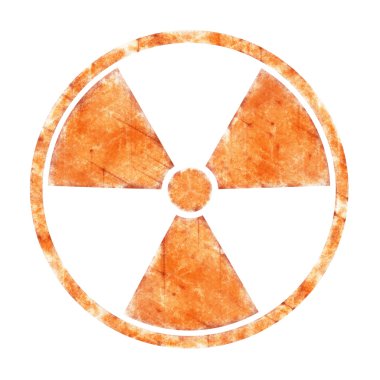 Radiation – round sign clipart