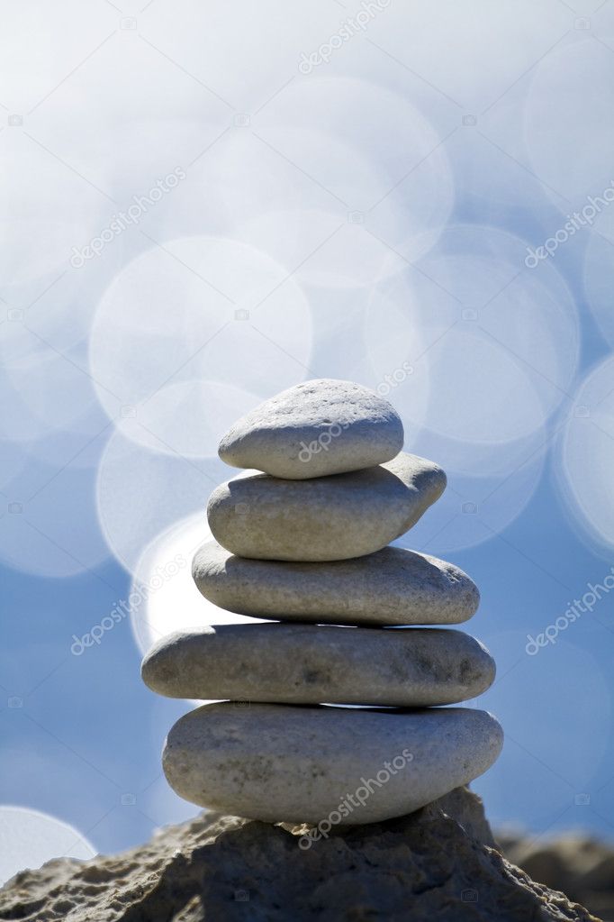 Pebbles stack