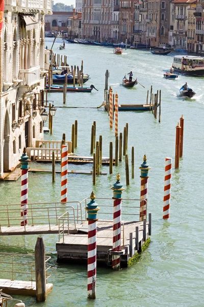 Velence canal Grande nyáron — Stock Fotó