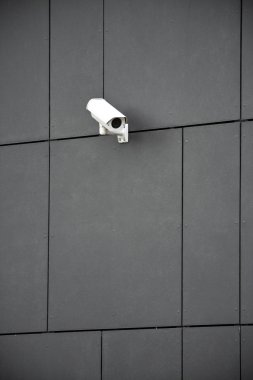 Security camera and office building clipart