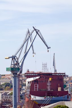 boş kargo gemisi Harbor