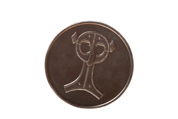 Face coin — Stock Photo, Image