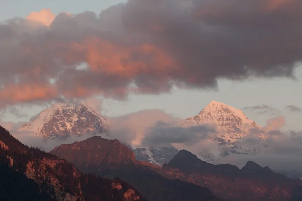 Swiss dağlar — Stok fotoğraf