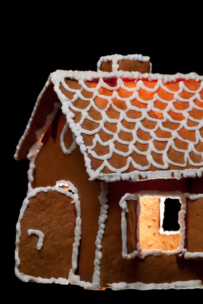 Різдво gingernut будинок — стокове фото