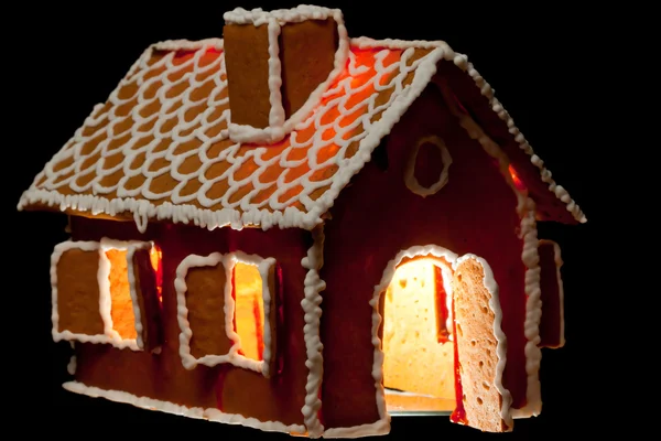 Weihnachten Lebkuchenhaus — Stockfoto