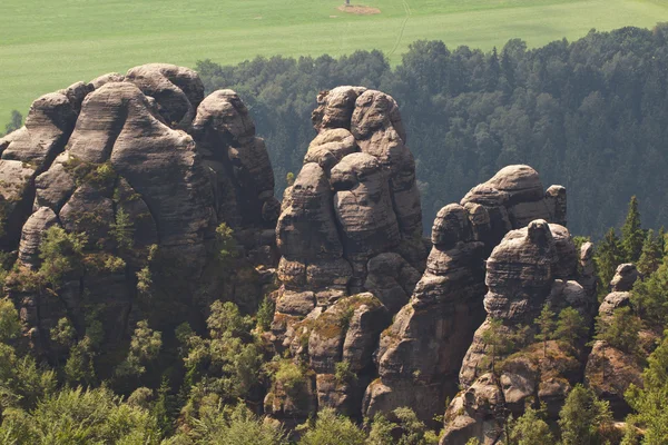 Вид Скалы Национальном Парке — стоковое фото