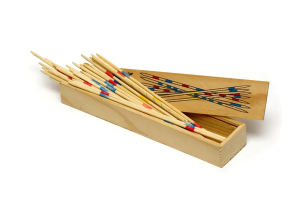 stock image Box with mikado