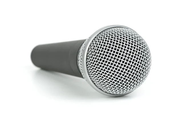 Беспроводной динамический микрофон — стоковое фото