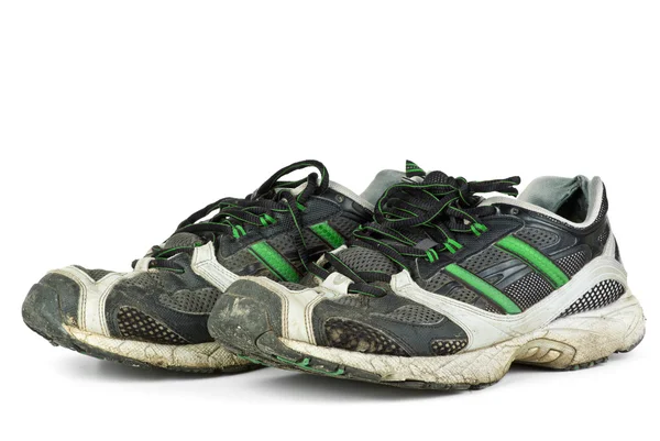 Par de zapatillas desgastadas — Foto de Stock