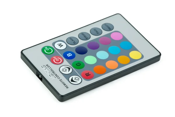 Remote controller for RGB LED lamp — Stock Photo, Image
