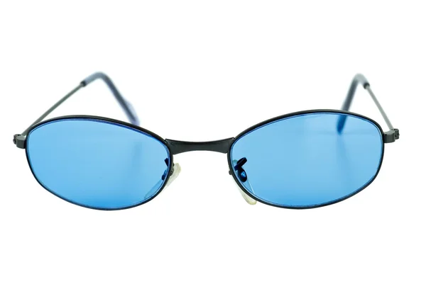 Coppia di occhiali da sole blu — Foto Stock