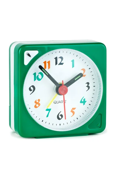 Relógio de alarme de quartzo barato — Fotografia de Stock