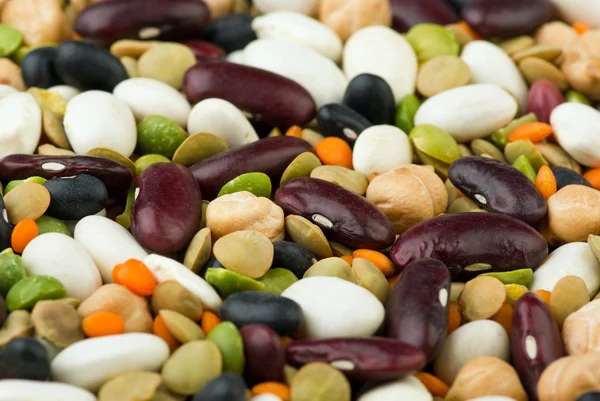 Mix from different beans — Stock Photo, Image