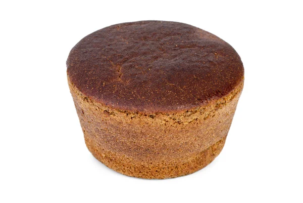Круглая буханка ржаного хлеба — стоковое фото