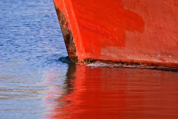 Reflexão barco — Fotografia de Stock