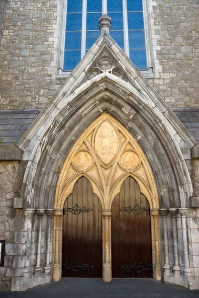 Externe Uitzicht Een Oude Kathedraal Dublin Ierland — Stockfoto