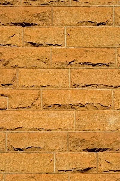 Yellow Sandstone Brick Background — Stock Photo, Image