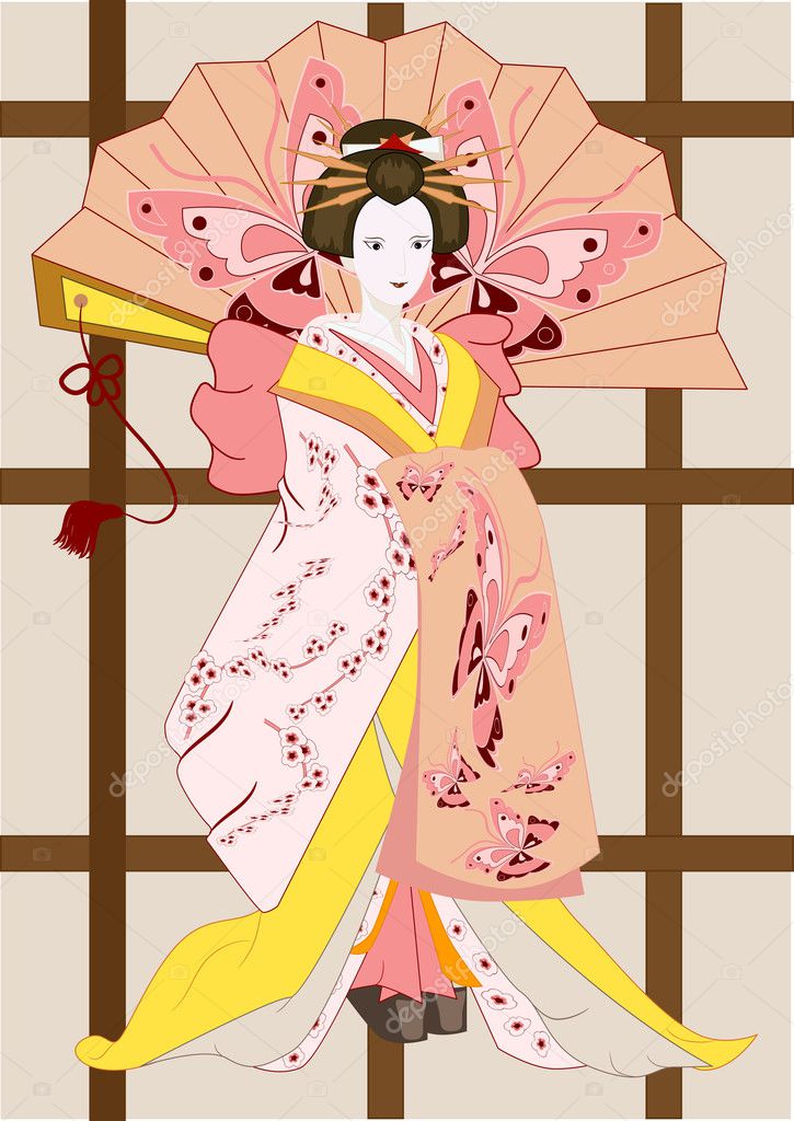 Real Japanese geisha wife teased