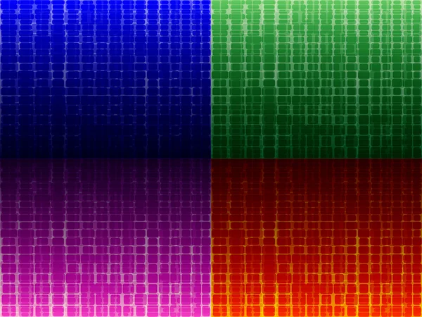 Четыре фона с квадратами — стоковый вектор