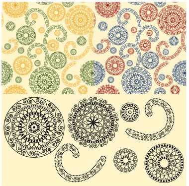 Vector seamless pattern clipart