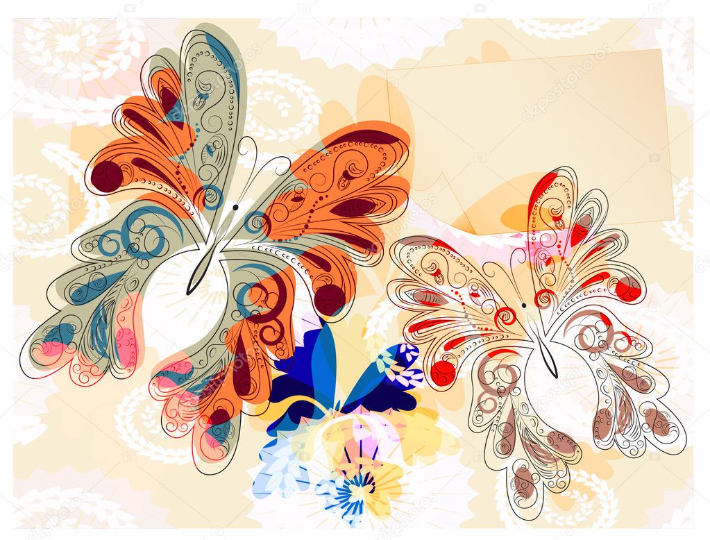 Vector butterflies