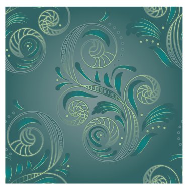 Vector seamless floral background . clipping masks clipart