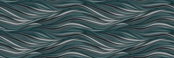 Nahtlose Wellen — Stockvektor