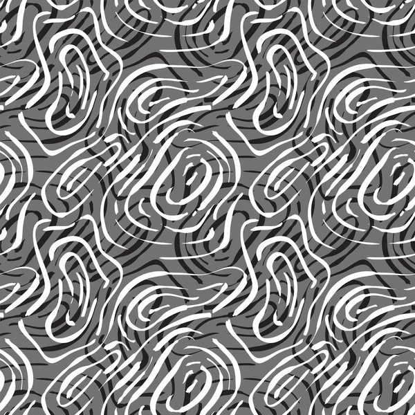 无缝抽象单色褶皱的痕迹 — 图库矢量图片