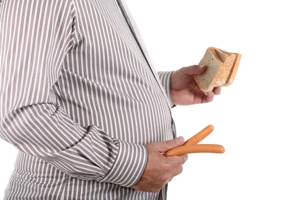 Dieta grassa — Foto Stock
