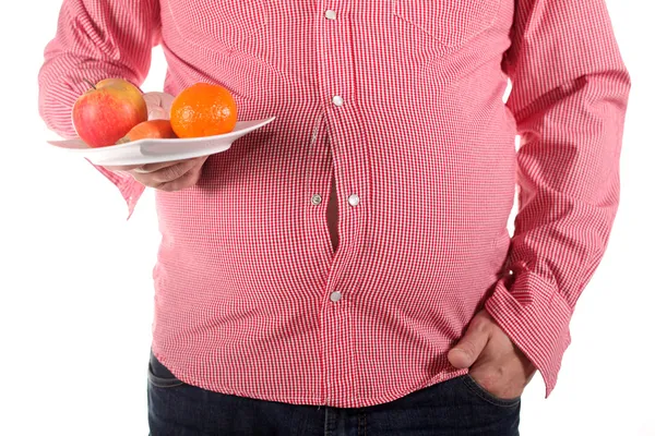 Overweight Time Lose Weight — Stock Photo, Image