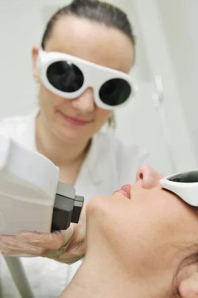 Skincare e depilazione laser — Foto Stock