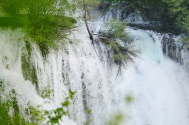 vahşi nehir şelale