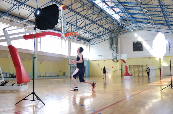 Basketbalspeler — Stockfoto