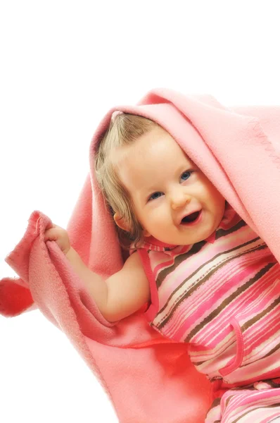 Детское одеяло изолировано — стоковое фото