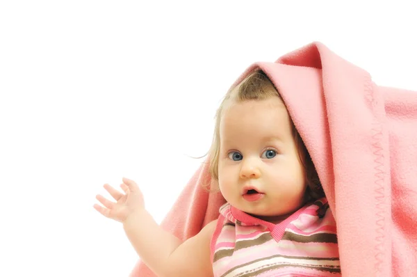 Dětská deka izolované — Stock fotografie