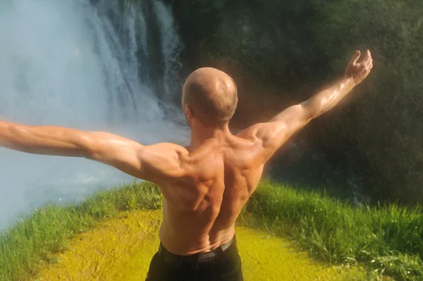 男の滝 — ストック写真