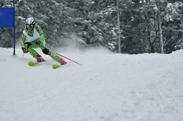 Wyścig narciarski — Zdjęcie stockowe