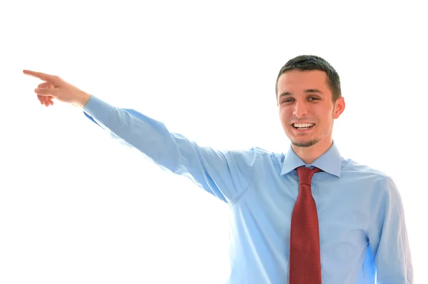 Businessman pointing — Stock Photo, Image