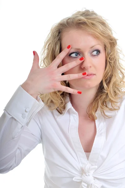 Cuidado de uñas mujer —  Fotos de Stock